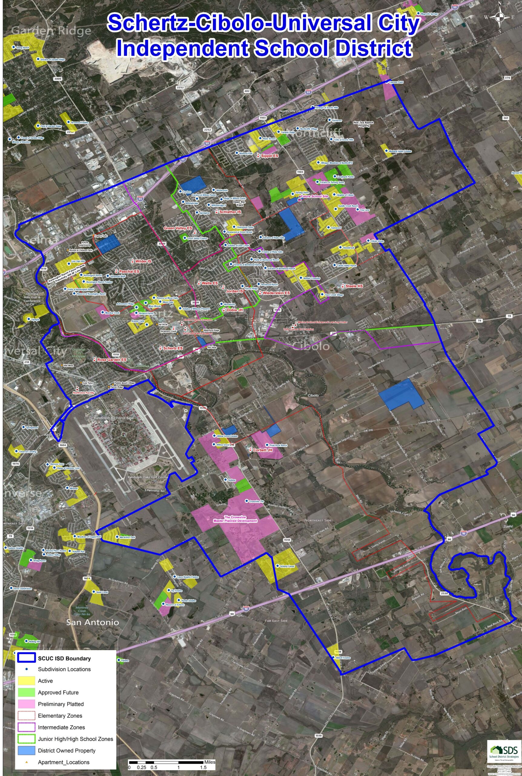 SCUC map